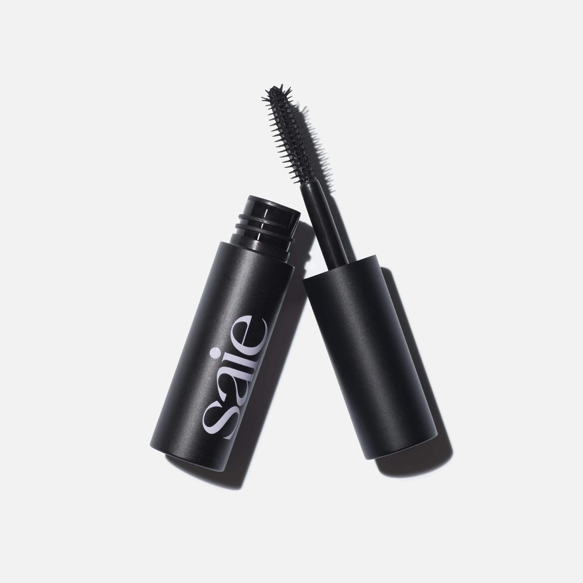 Saie Mini Mascara 101 - Lash Lengthening Mascara for Thick, Bold, Lifted Lashes - Buildable Eye Makeup Formulated to Strengthen and Condition with Rich Nutrients - Black (0.17 oz) Saie Au supplements