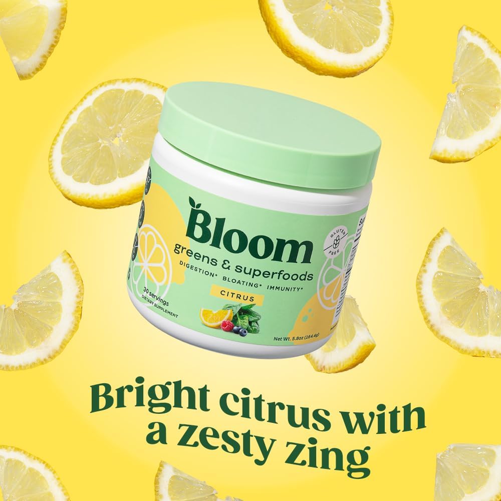 Bloom Nutrition Greens and Superfoods Powder for Digestive Health, Greens Powder Bloom Nutrition Au supplements