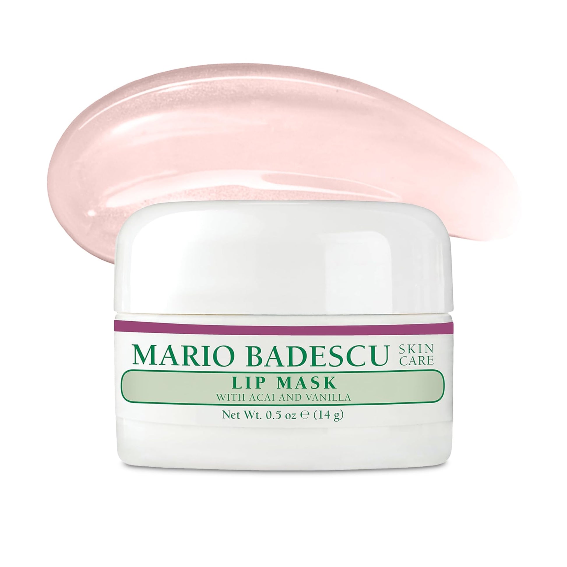 Mario Badescu Lip Mask with Acai and Vanilla for All Skin Types, Overnight Lip Treatment Enriched With Skin Softening Coconut Oil and Hydrating Shea Butter, 0.5 Ounces Mario Badescu Au supplements