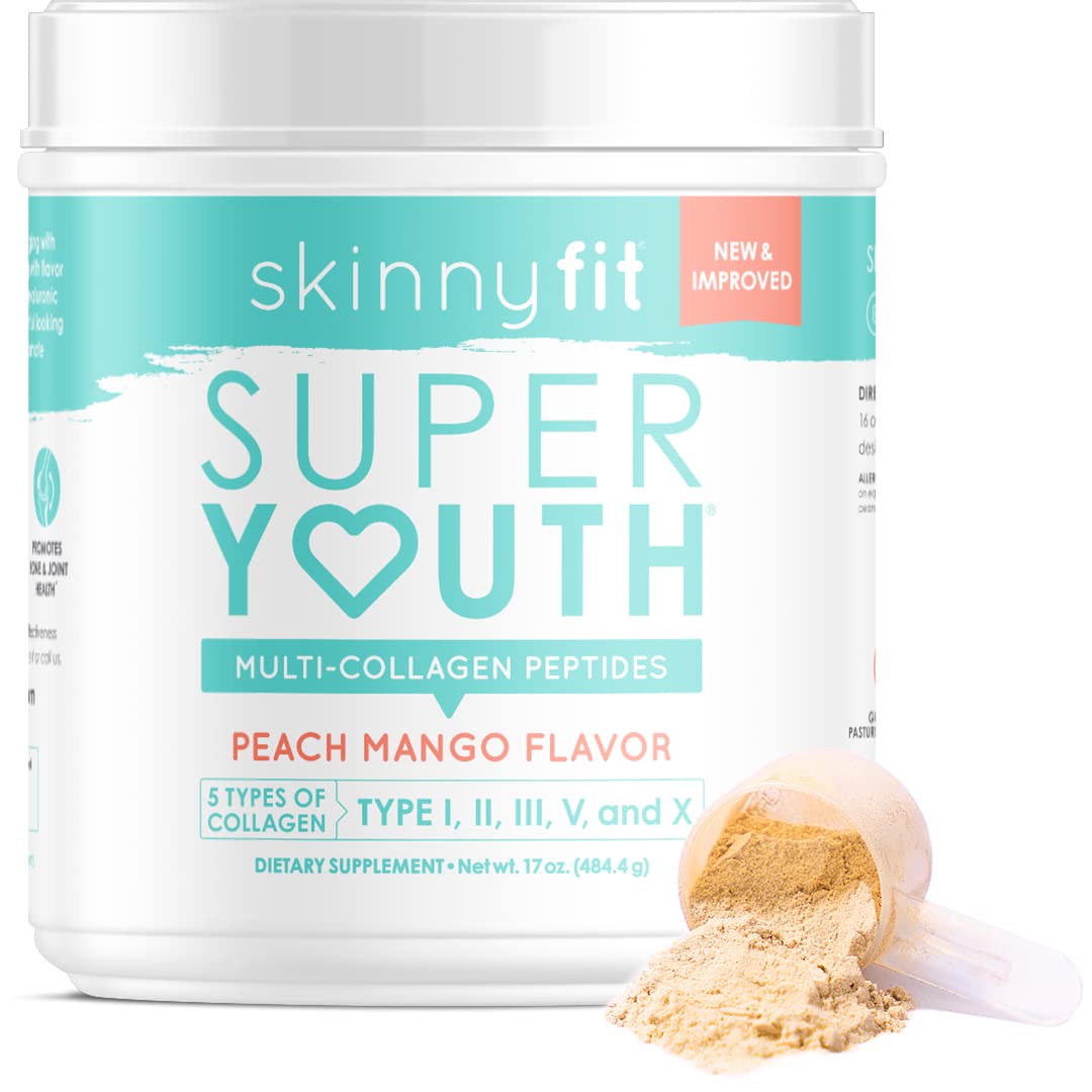 SkinnyFit Super Youth Multi-Collagen Peptides Plus Apple Cider Vinegar, Hyaluronic Acid SkinnyFit Au supplements