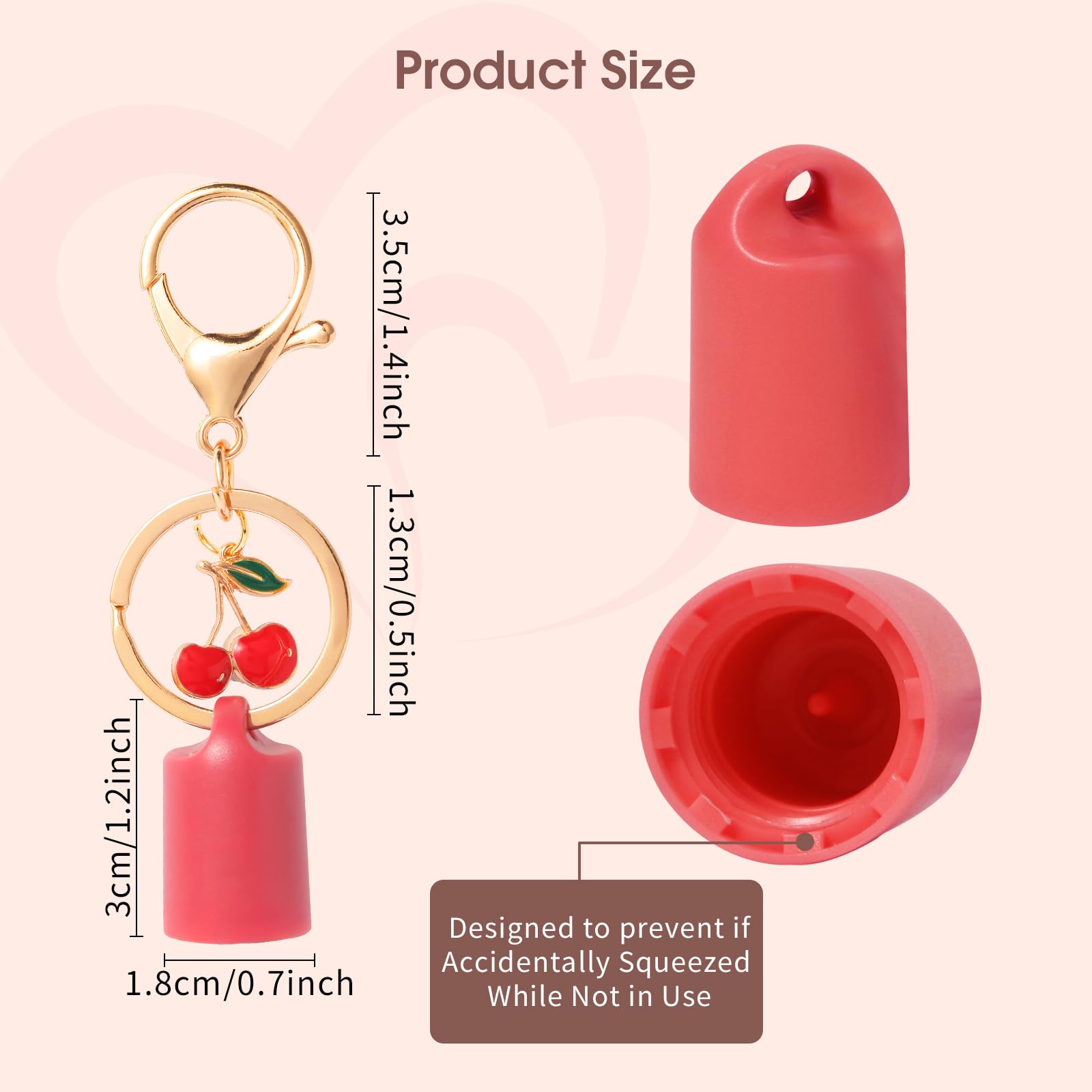 Limpskys keychain cap for Summer Fridays 0.5 Oz Lip Balm,lip gloss cap keychain（No Lip Balm） Limpskys Au supplements