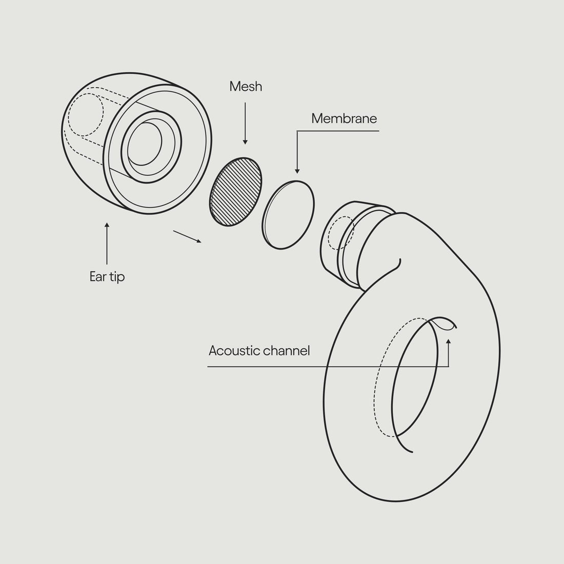 Loop Experience Ear Plugs for Concerts – High Fidelity Hearing Protection Loop Au supplements