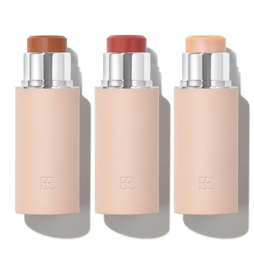 EarthsCure Glow Trio - 3 Piece Set: Bronzer, Blush, and Highlighter. Buildable Cream Sticks For a Luminous, Natural, and Youthful Look EarthsCure Au supplements
