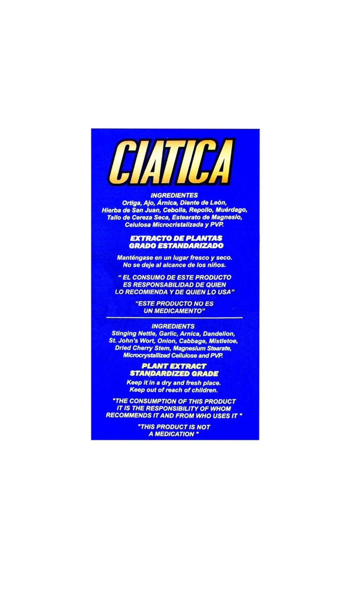 Set con Suplemento Ciatico Tratamiento Nervio Plus 60 Capsulas + Gel Extra Fuerte Ciatica 250 grs. Natural de Mexico/Entumecimiento, Hormigueo, Ardor, Dolor Nervioso, Alfileres o Agujas. (2) Generic Au supplements