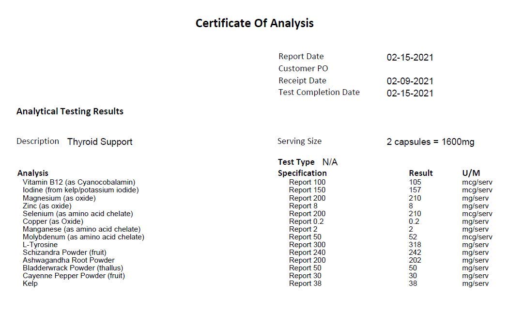 Research Labs Thyroid Support + Iodine Supplement - Energy, Metabolism, Focus Research Labs Au supplements