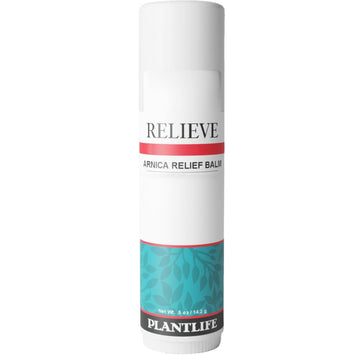 Plantlife Arnica Relieve Balm - Made with Arnica and 100% Pure Essential Oils - Relieve Products are a Homeopathic Solution for Everyday Use - Works Quickly and Effectively - Made in California Plantlife Au supplements
