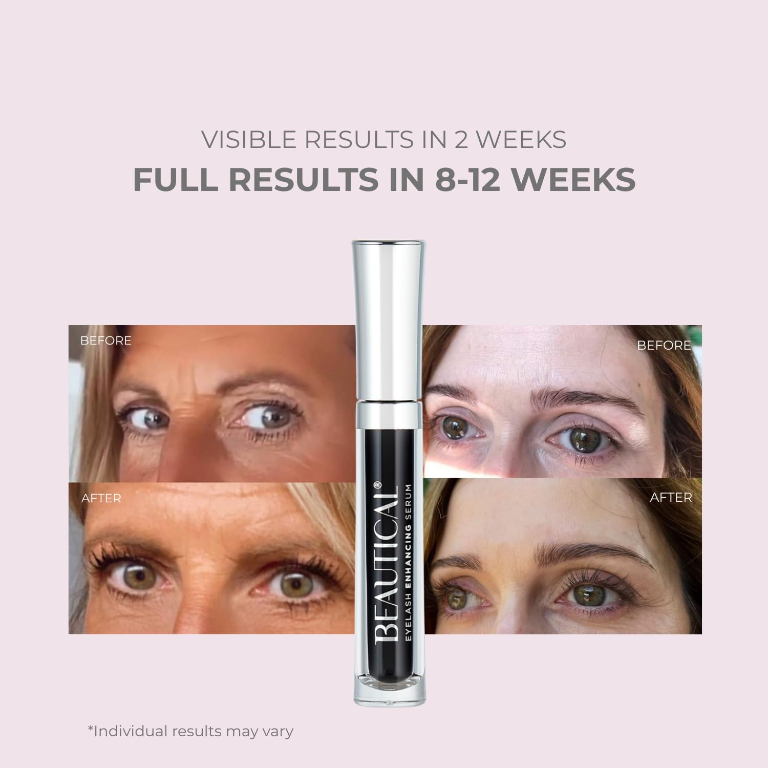 BEAUTICAL Eyelash Serum – Lash Enhancing & Conditioning Formula with Botanical Ingredients for the Appearance of Fuller, Shinier & Healthier-Looking Lashes – Nourishing Lash Care, 3ml BEAUTICAL Au supplements