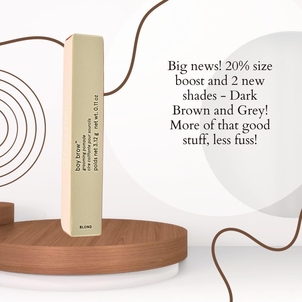 Glossier Boy Brow Volumizing Eyebrow Gel-Pomade - Blond - Light-Medium Blond Glossier Au supplements