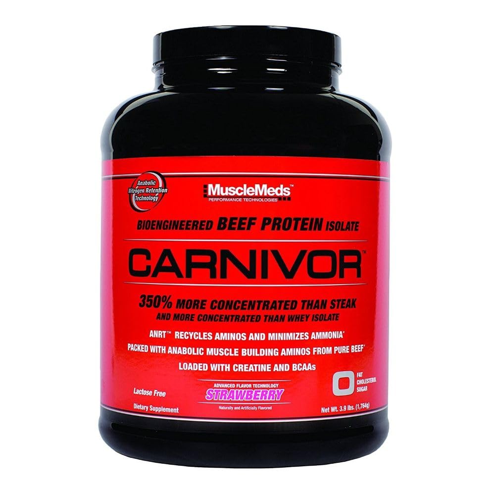 MuscleMeds Carnivor Hydrolyzed Beef Protein Isolate, 0 Lactose, 0 Sugar, 0 Fat, 0 Cholest MuscleMeds Au supplements