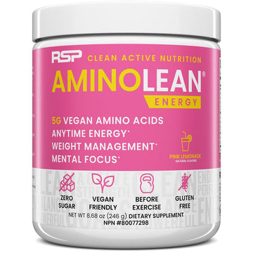 RSP NUTRITION AminoLean Pre Workout Powder, Amino Energy & Weight Management RSP NUTRITION Au supplements