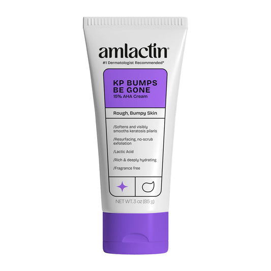 AmLactin KP Bumps Be Gone - Therapeutic Body Cream for Keratosis Pilaris - No-Scrub Exfoliator and Body Moisturizer AmLactinUS supplements