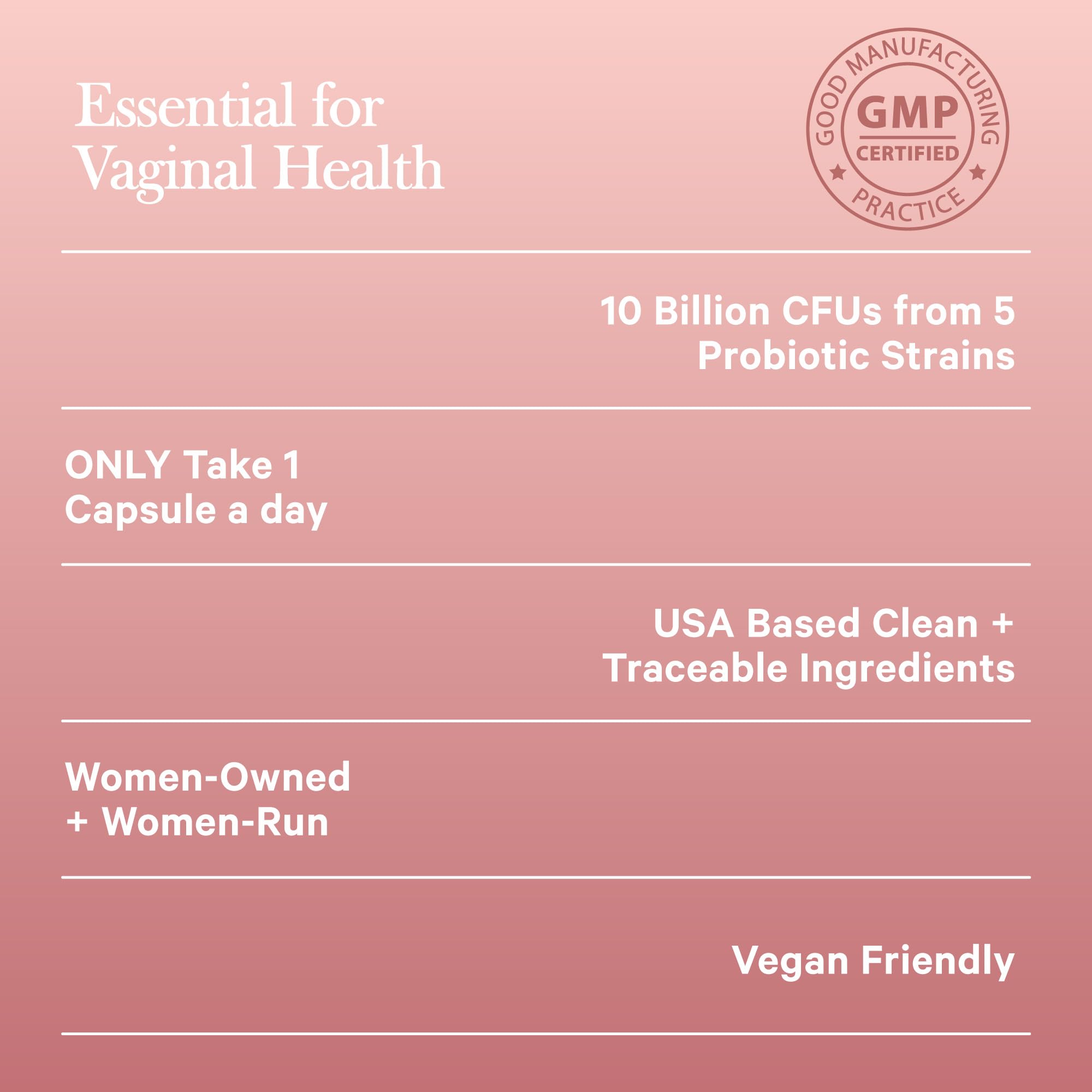 Amy Suzanne Vaginal Probiotics for Women - 10 Billion CFU Probiotic for pH Balance and Urinary Tract Health Amy Suzanne Au supplements