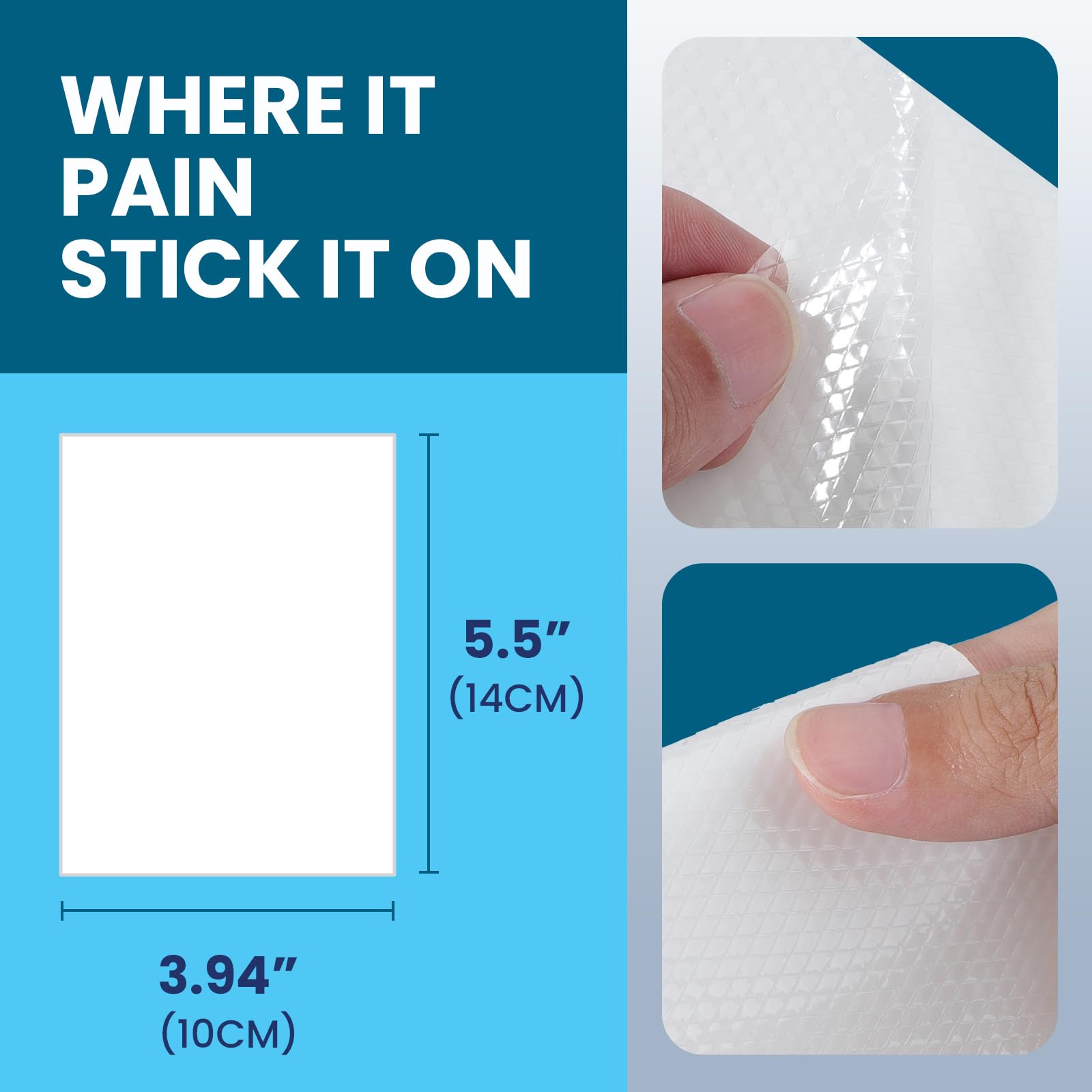 Sumifun 4% Lidocaine Patches, Long Lasting Plaster Patch for Knee, Shoulder, Muscle, Joints with Natural Ingredients, Extended Patch with Lidocaine (Large, Count, 18) Sumifun Au supplements