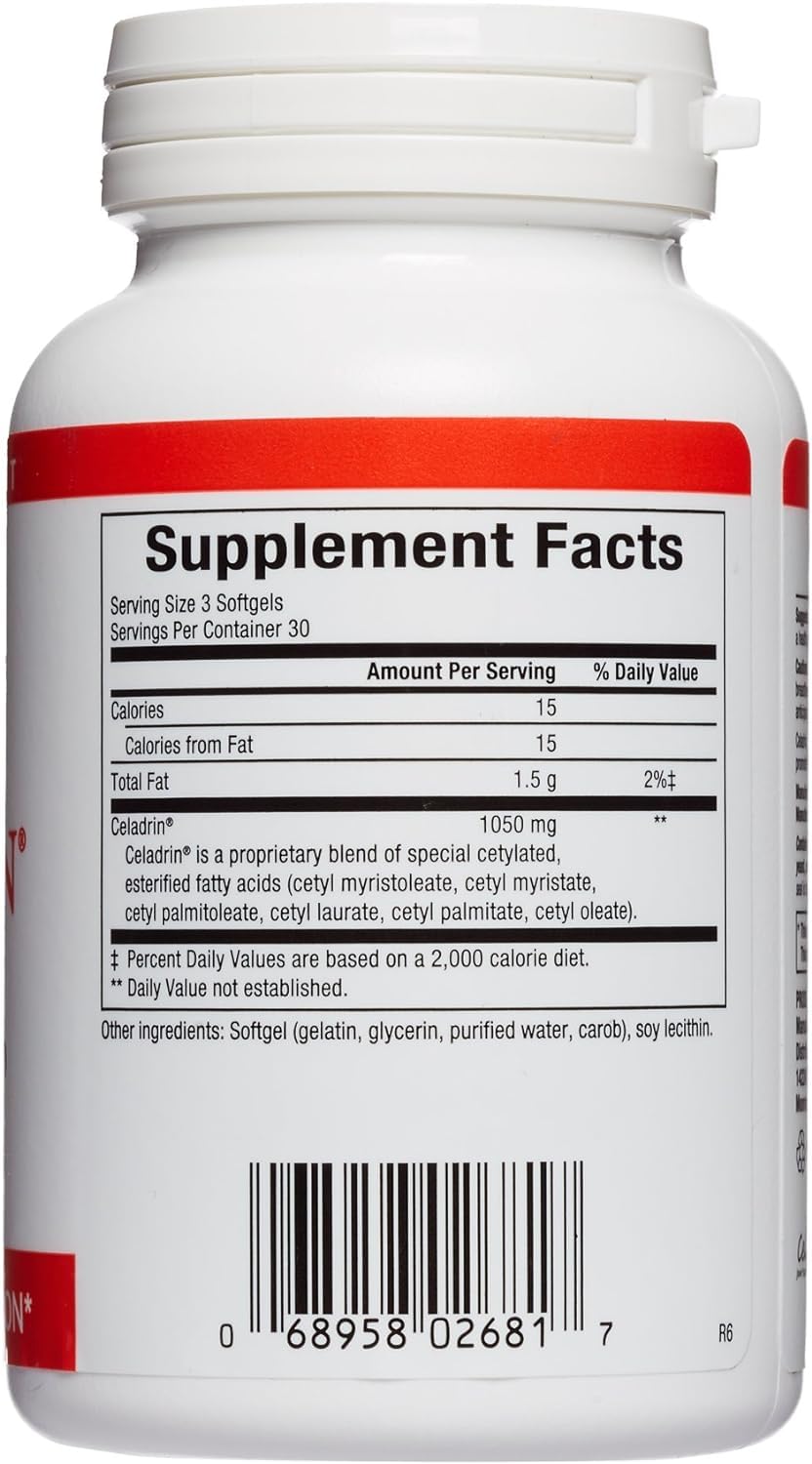 Natural Factors, Celadrin Joint Health, Promotes Flexibility, Mobility and Joint Function, 90 Softgels Natural Factors Au supplements
