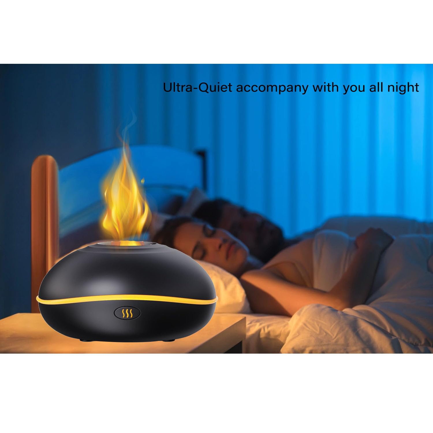 Lotnafee Colorful Flame Fire Diffuser Humidifier, Upgraded Scent Diffuser for Essential Oils Home,Office,Yoga Lotnafee Au supplements