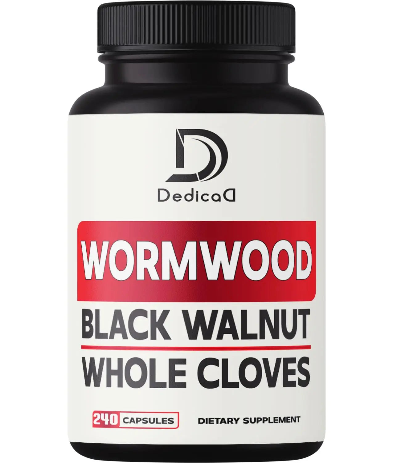 DEDICAD Sweet Wormwood Capsules 1500mg with Black Walnut & Cloves - 240 Vegan Capsules - Artemisia Annua Supplement for Immunity DEDICAD Au supplements