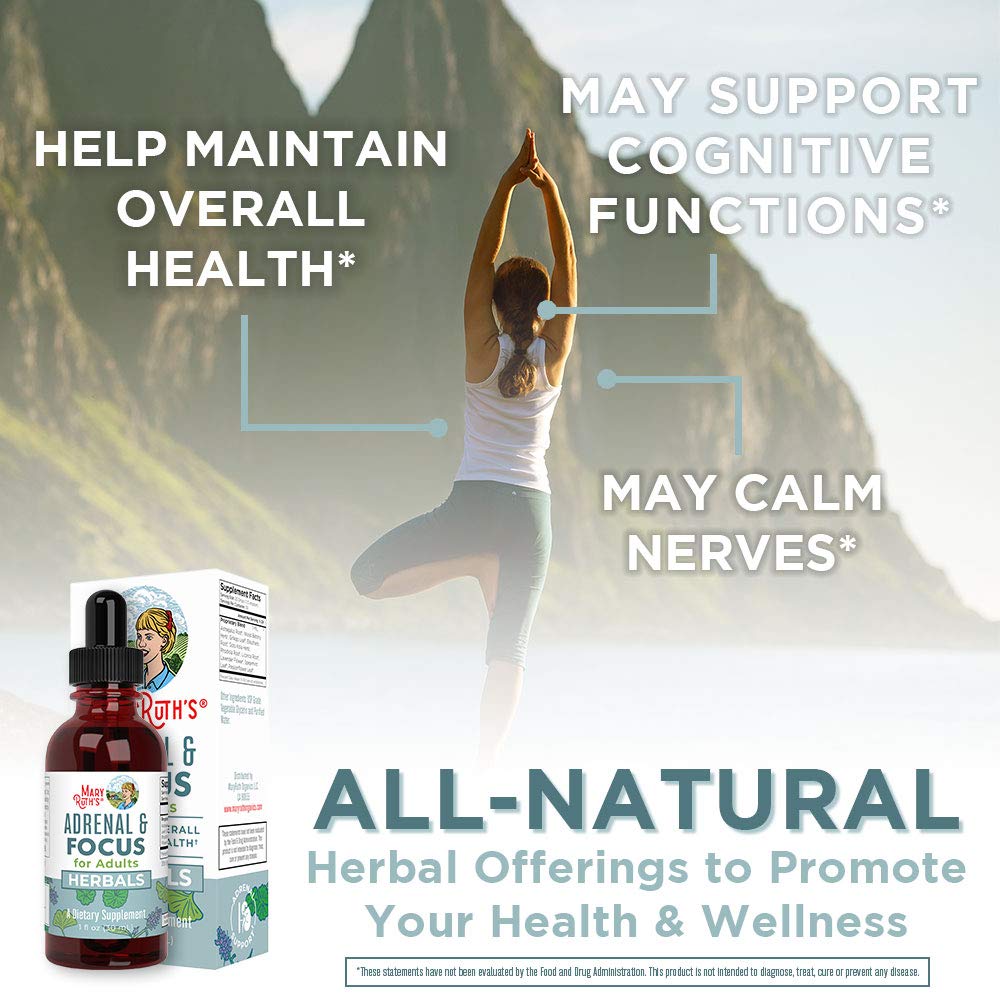 MaryRuth Organics Nootropic Focus Supplement for Adults | USDA Organic | Ginkgo Biloba MaryRuth Organics Au supplements
