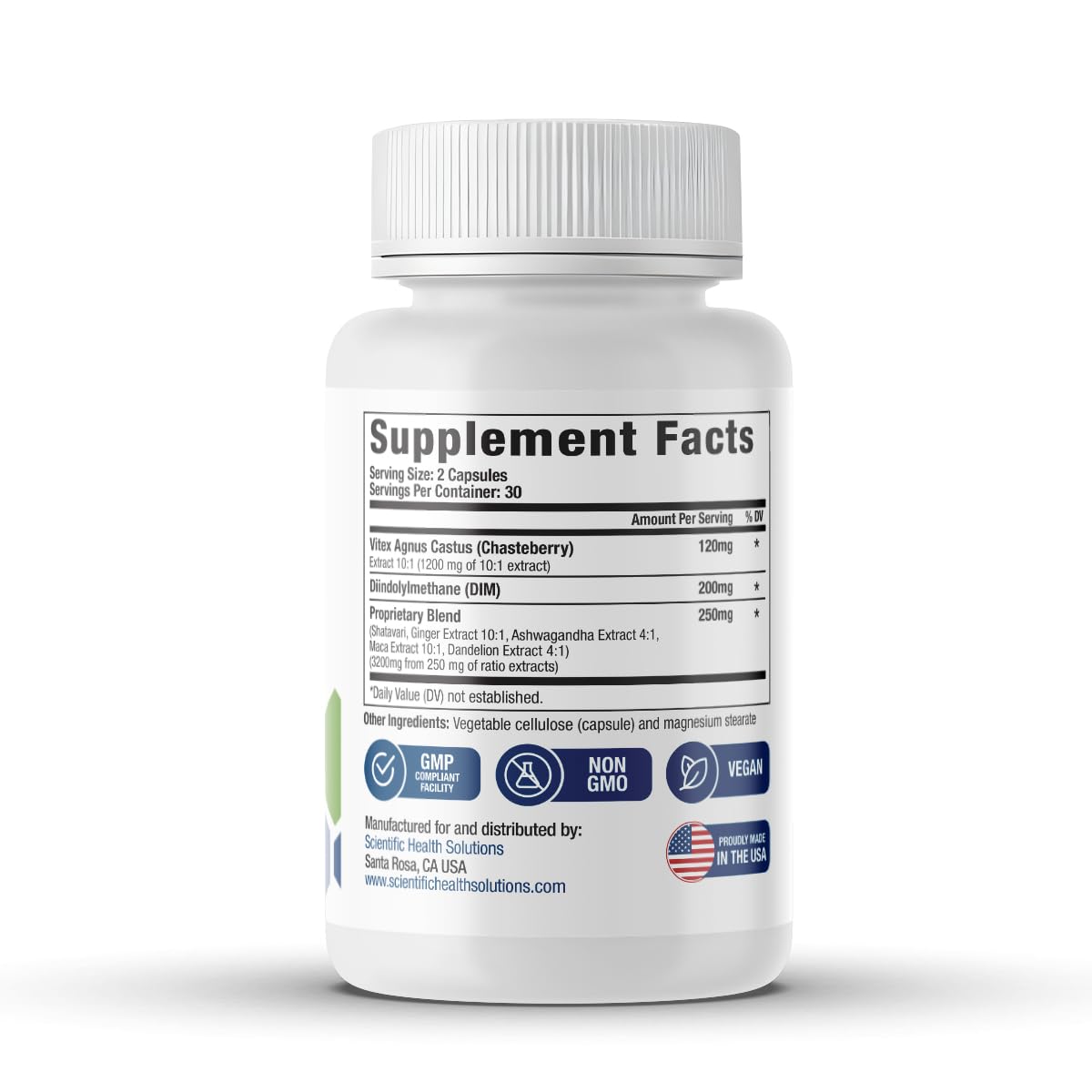 Vitex + DIM + Shatavari Hormone Balance Supplement – PMS, Menopause & Cycle Support for Women – Adaptogenic Complex with Maca, Ashwagandha, Dandelion – Vegan – 60 Capsules Scientific Health Solutions Au supplements
