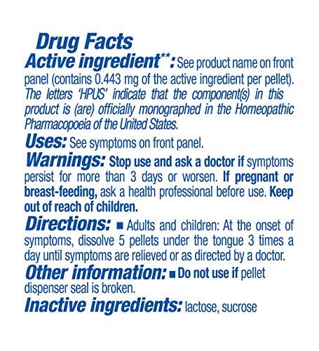 Boiron Histaminum Hydrochloricum 6C 80 Pellets Homeopathic Medicine for Allergy Relief Boiron Au supplements
