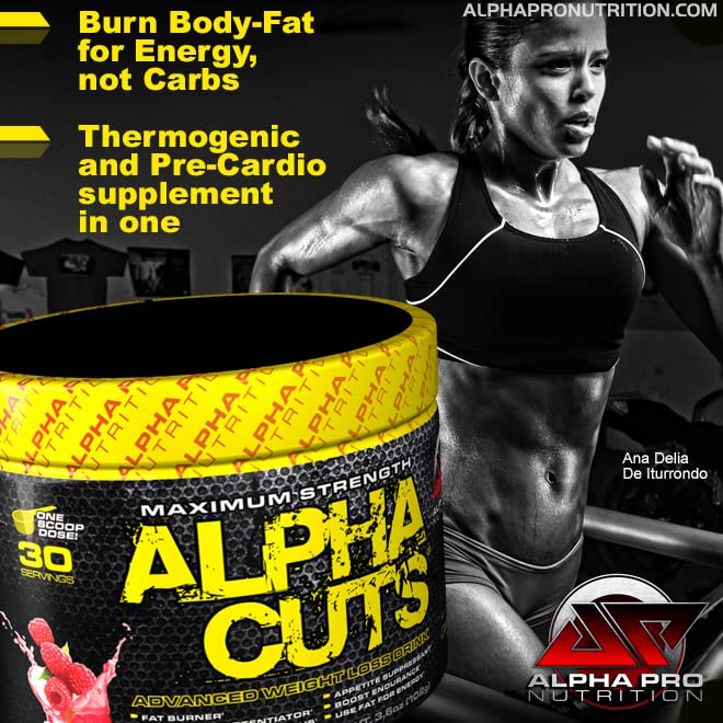 Alpha Pro Nutrition Alpha Cuts Fat Burner Thermogenic Men Women Pre Cardio Workout Alpha Pro Nutrition Au supplements