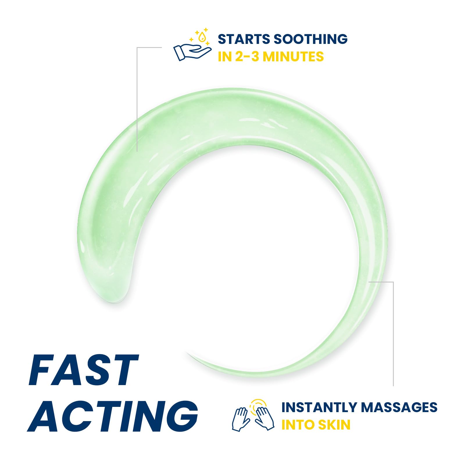 Sumifun Menthol Pain Relief Gel-Tube-3 FL OZ Tube (Pack of 2)- for Knee & Lower Back, Sore Muscle, Neck Shoulder Pain Relief Sumifun Au supplements