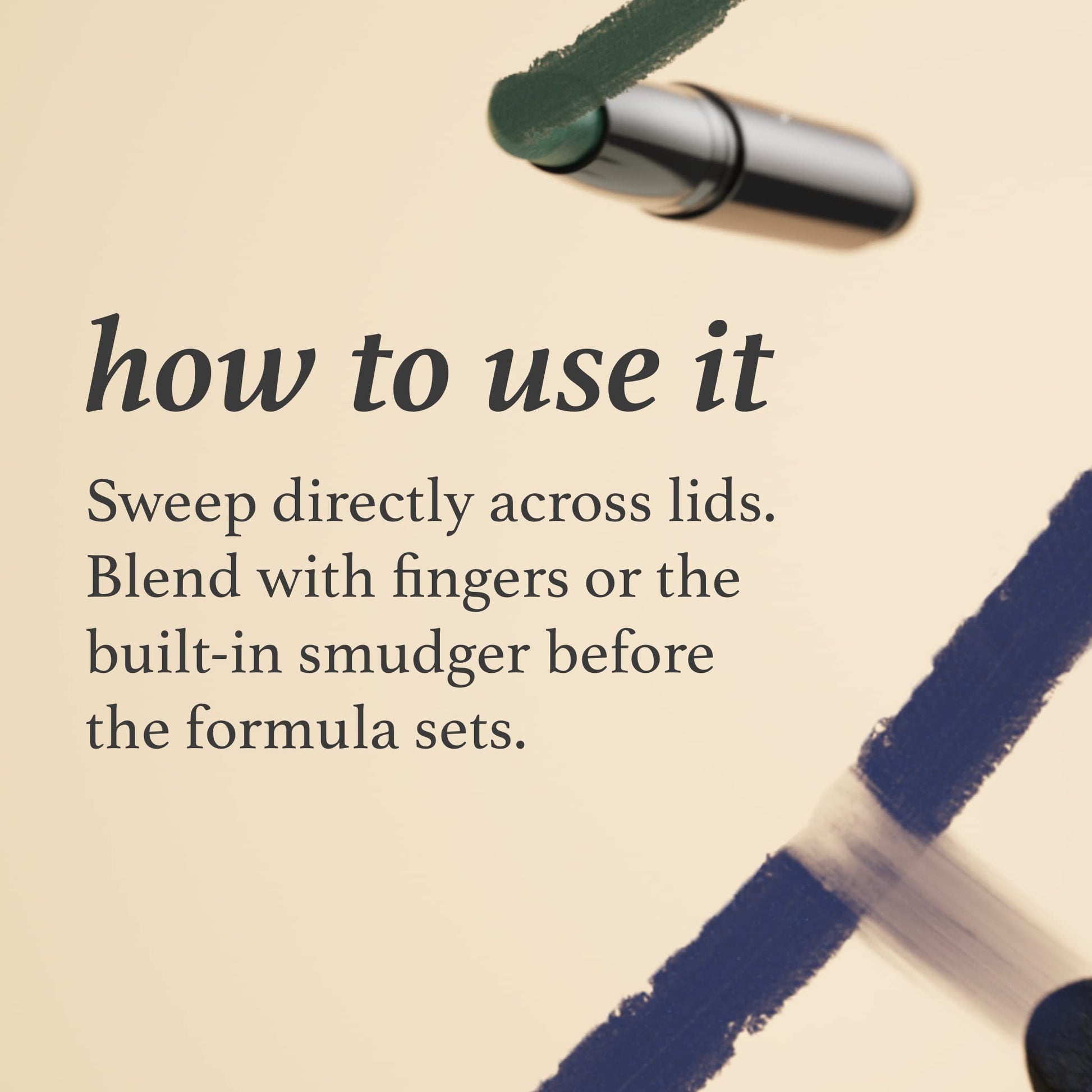 Julep Eyeshadow 101 Crème-to-Powder Waterproof Eyeshadow Stick Duo – Long-Lasting, Crease-Proof, Easy Apply with Built-in Smudger - Desert & Champagne Julep Au supplements
