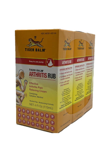 Tiger Balm Arthritis Rub 3-Pack Tiger Balm Au supplements