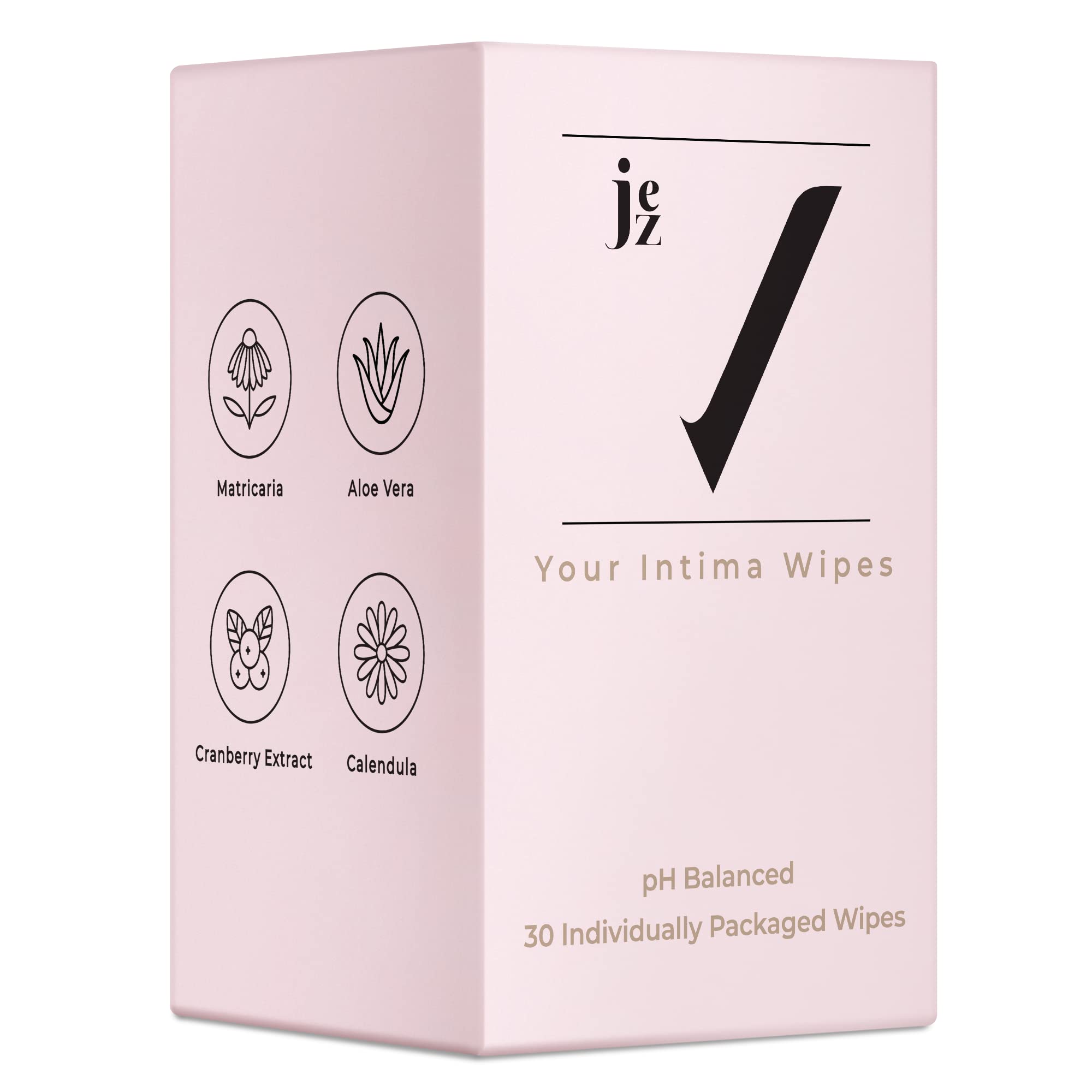 Jez Your Intima Wipes 30-Pack - Women's Feminine Care, Hygiene Products On the Go JEZ Au supplements