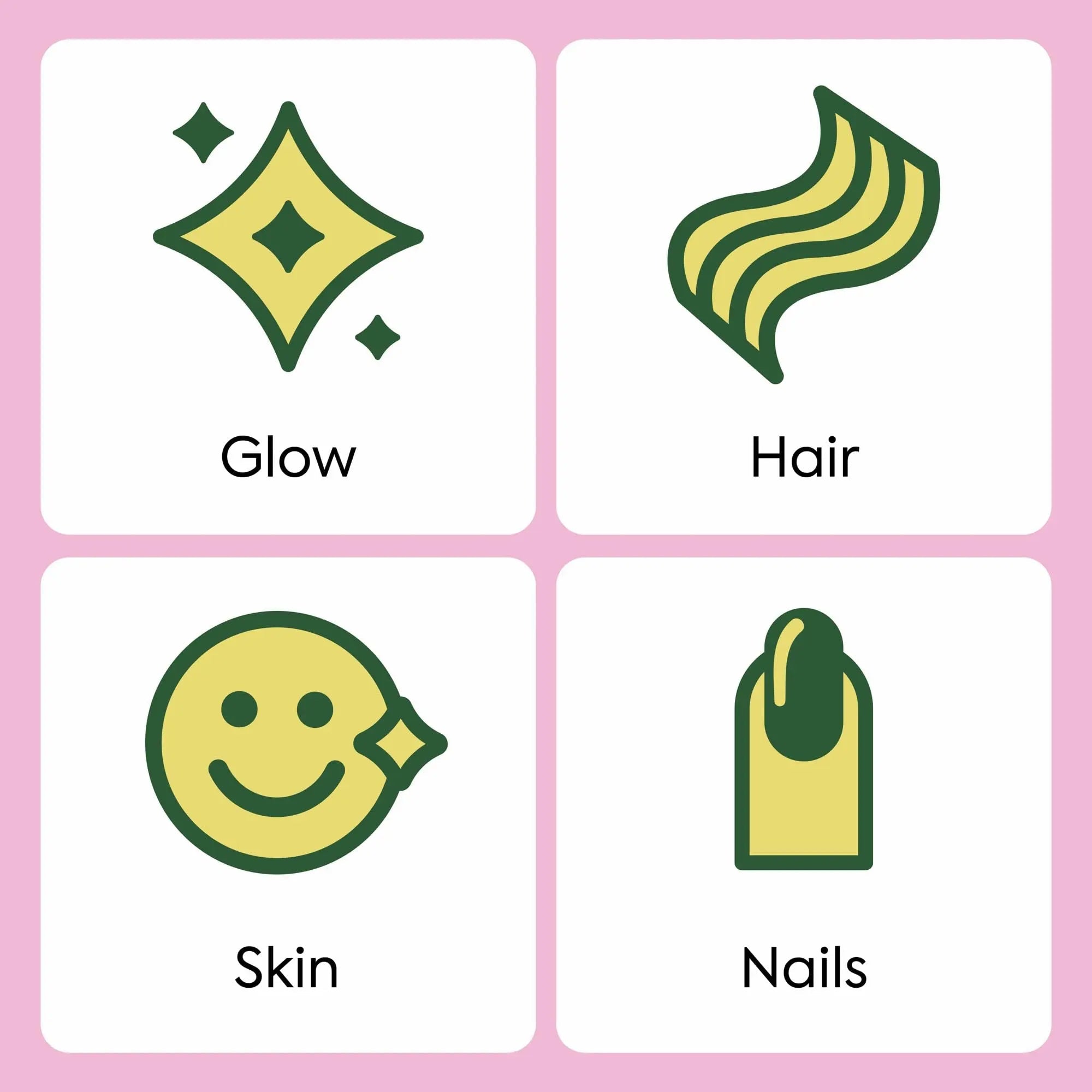 Plant People WonderBeauty Hair, Skin & Nails Rejuvenation Gummies with Tremella Mushroom, Marine Collagen Peptides Plant People Au supplements
