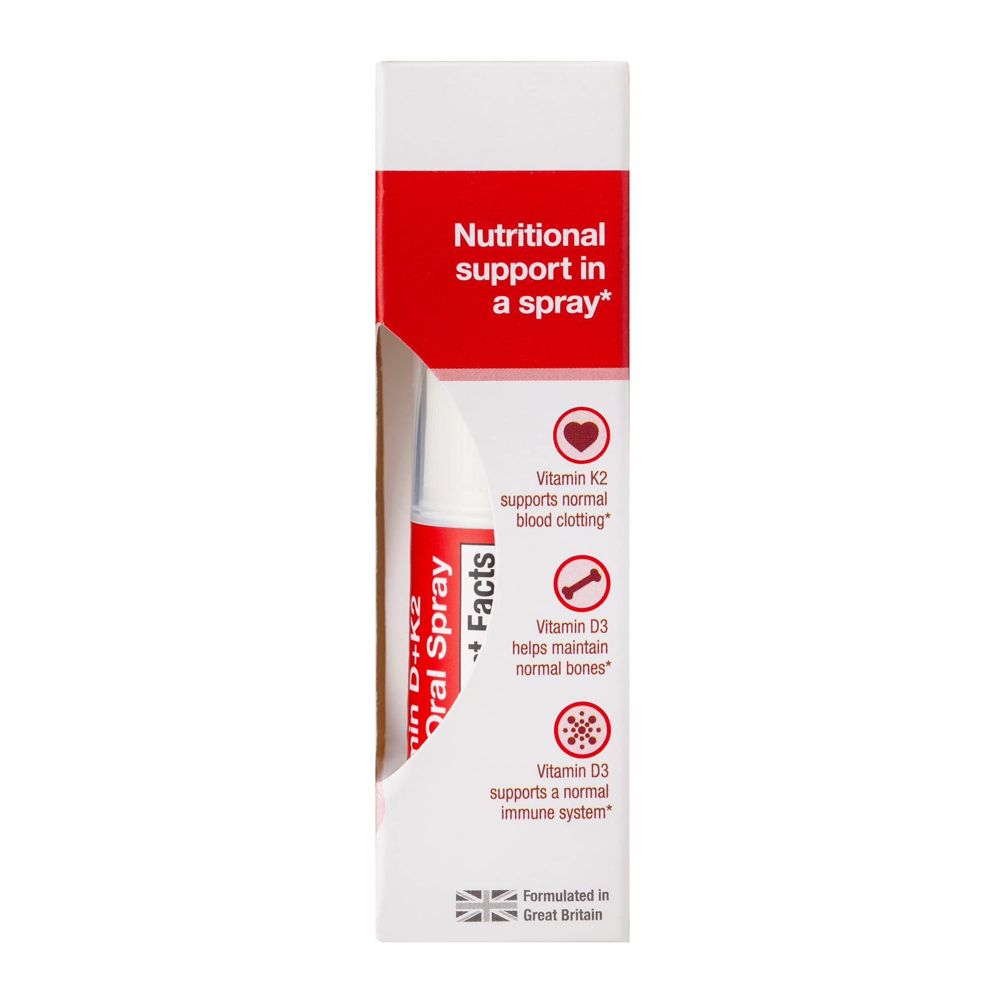 BetterYou D3000 + Vitamin D + K2 Spray 12ml BetterYou Au supplements