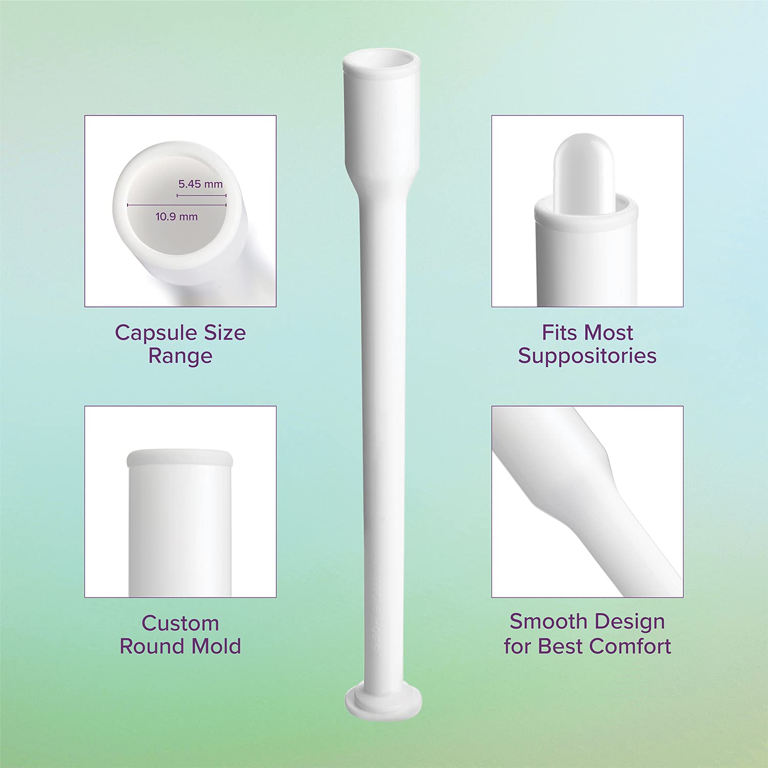 Intimate Rose 15 Count Vaginal Suppository Applicator - Fits Most Boric Acid Suppositories & Vaginal Intimate Rose Au supplements