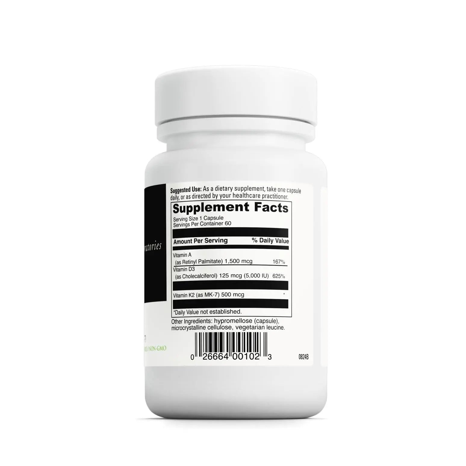 DAVINCI Labs ADK - Helps Support Bone, Heart & Immune Health - Dietary Supplement with Vitamins A, D3 & K2 (as MK-7) DAVINCI Au supplements