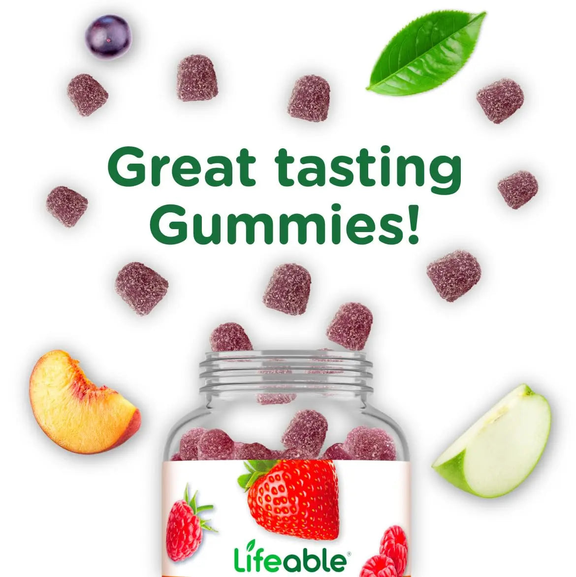 Lifeable Sugar Free Multivitamin for Men Gummies | with Iron and 18 Essential Vitamins and Minerals | Sugar Free Vitamins | 90 Gummies Lifeable Au supplements