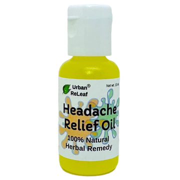 Urban ReLeaf Headache Relief Oil! 100% Natural Herbal Remedy, Sinus, Tension, Neck, Temples. Made in USA! Works Fast! Gentle Essential Oil Relief Urban ReLeaf Au supplements