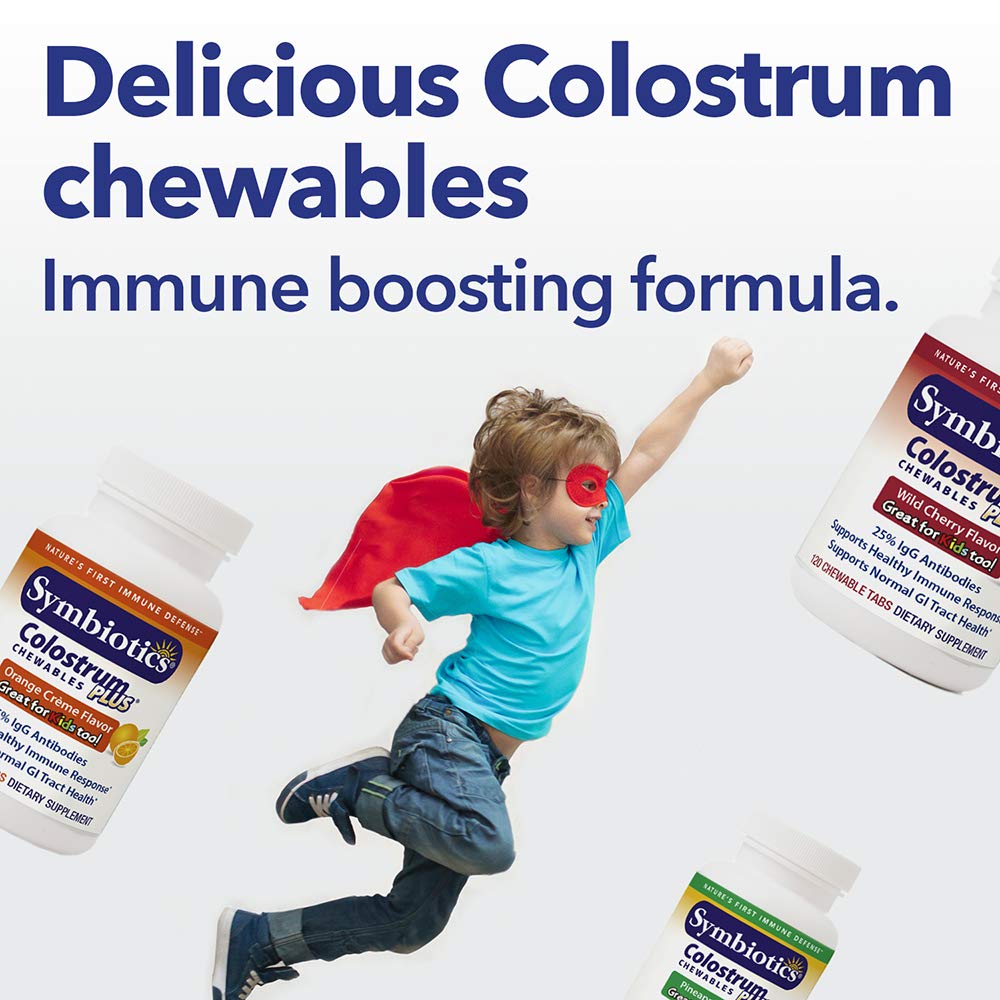 Symbiotics Immunity Support Colostrum Plus Chewables (Pineapple) Symbiotics Au supplements