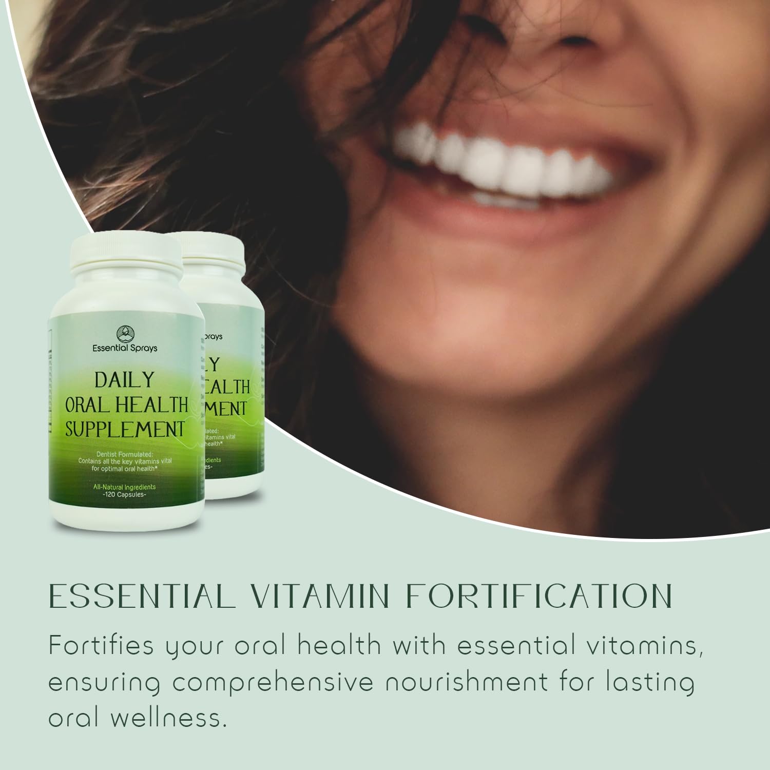 Essential Sprays Daily Oral Health Supplement - 30 Servings - Dentist Formulated Advanced Holistic Approach with L-Lysine, Niacin, Thiamin, & Vitamins for Men & Women Essential Sprays Au supplements