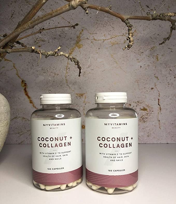 Coconut + Collagen (180 Capsules) - Myvitamins MyVitamins Au supplements