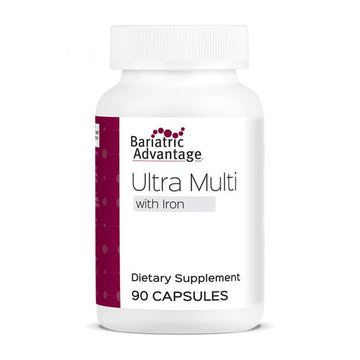 Bariatric Advantage Ultra Multivitamin with Iron - Ultra Multi with Iron - Capsule Format Multivitamin - Provides Full Complex of B Vitamins Bariatric Advantage Au supplements