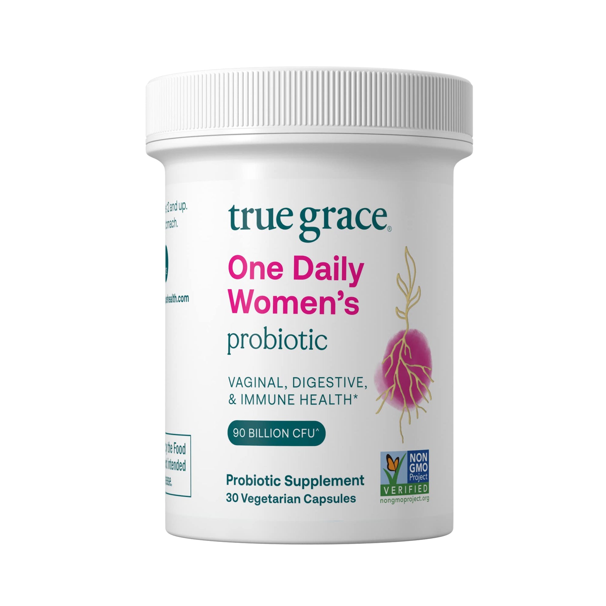 True Grace One Daily Women’s Probiotic - 30 Vegetarian Capsules - Digestive, Vaginal True Grace Au supplements
