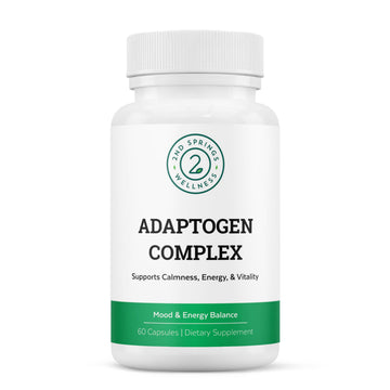 2nd Springs Adaptogen Complex Calmness, Energy and Vitality Booster - Ashwagandha, Schisandra, Astragalus, Ginseng, Rhodiola, and More - Adrenal Support Supplements - 60 Ct 2nd Springs Au supplements