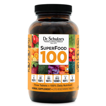 Dr. Schulze's | SuperFood 100 | Vitamin & Mineral Herbal Concentrate | Dietary Supplement Dr. Schulze's Au supplements