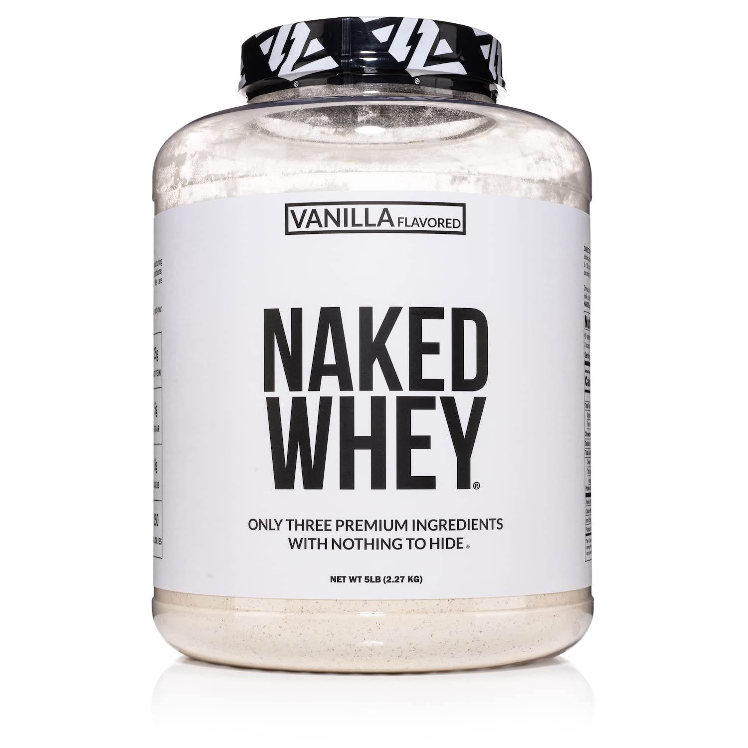 NAKED Nutrition Whey Vanilla Protein - All Natural Grass Fed Whey Protein Powder NAKED Au supplements