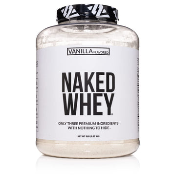 NAKED Nutrition Whey Vanilla Protein - All Natural Grass Fed Whey Protein Powder NAKED Au supplements