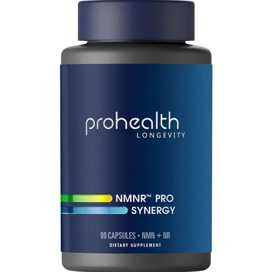 ProHealth NMNR Pro Synergy | 90 Capsules | Combined NMN and NR Formula | Triple Lab-Tested, USA GMP Manufactured ProHealthAU supplements