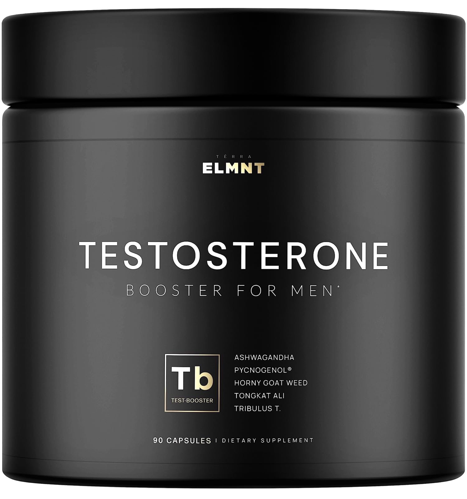 21,800mg Testosterone Booster for Men 8X Strength w. Ashwagandha, Tongkat Ali TERRA ELMNT Au supplements