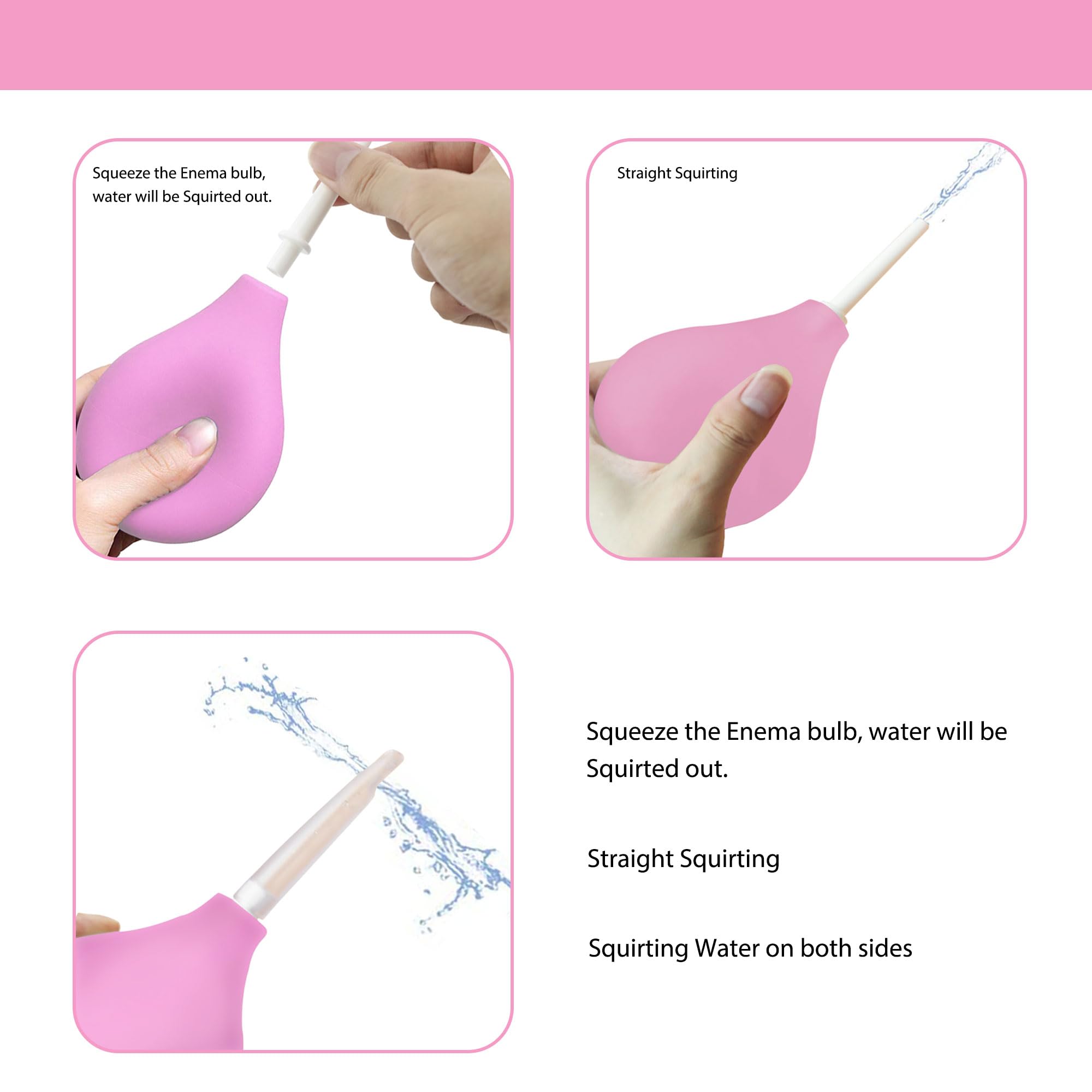 TopQuaFocus 8oz Enema Bulb Kit Anal and Vaginal Douche Bulb for Men Flushing System Enemas Silicone TopQuaFocus Au supplements