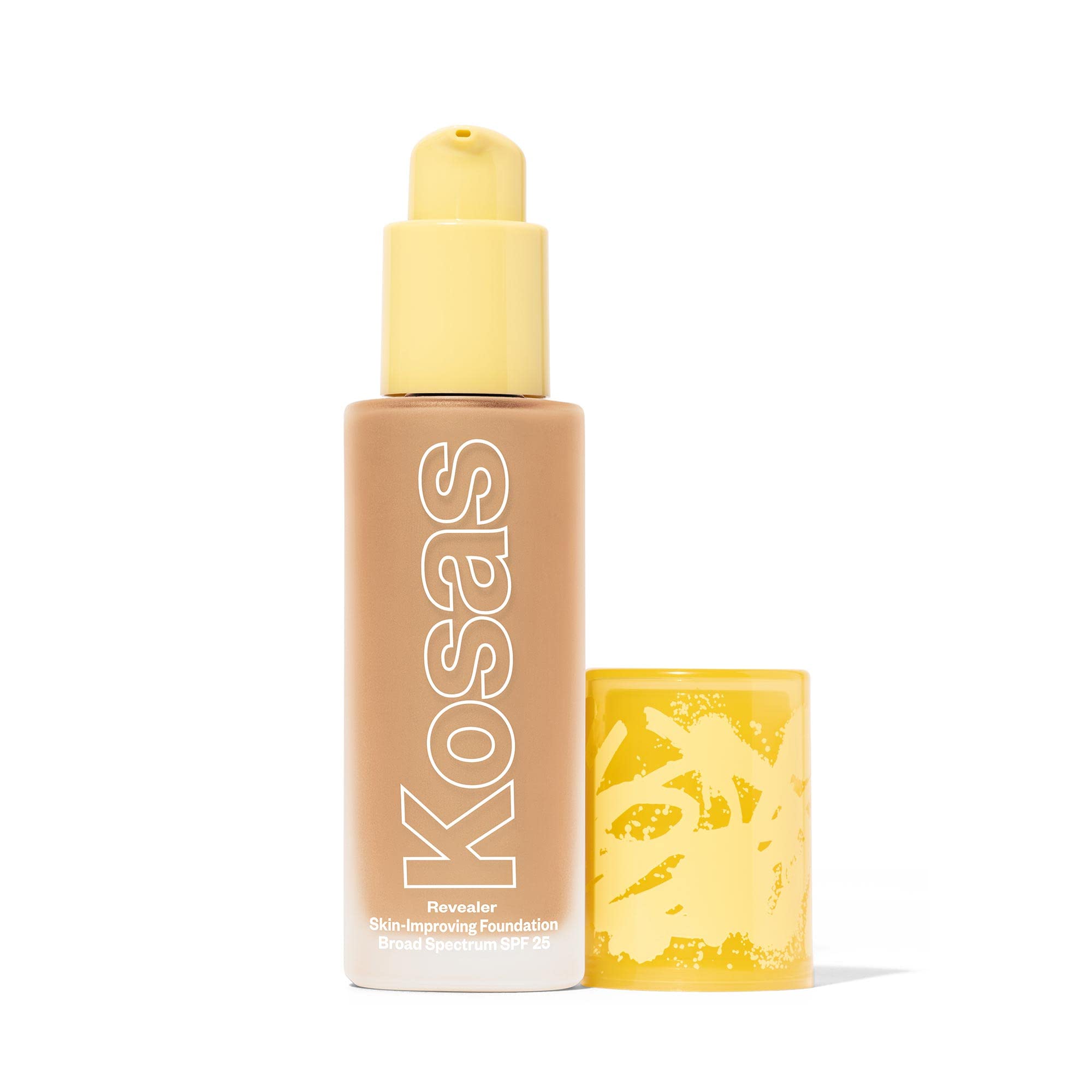 Kosas Revealer Liquid Foundation SPF 25 – Medium Buildable Coverage, Hydrating Natural Glow Finish, Light Medium Neutral 200 Kosas Au supplements