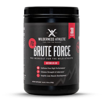 Wilderness Athlete - Brute Force (Caffeine Free Preworkout) | Stim Free Pre Workout Energy Wilderness Athlete Au supplements
