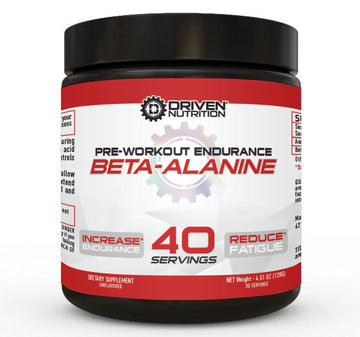 Driven Nutrition Beta Alanine, Unflavored - Preworkout Carnosine Booster for Physical Driven Nutrition Au supplements