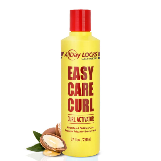 AllDay Locks Classic Easy Care Curl Activator - Activator Product for Curly Hair, Defines & Moisturizes Strands, Milky Cream Product for Men and Women, Easy Curling and Styling - 7.7 oz Bottle AllDay LocksAU supplements